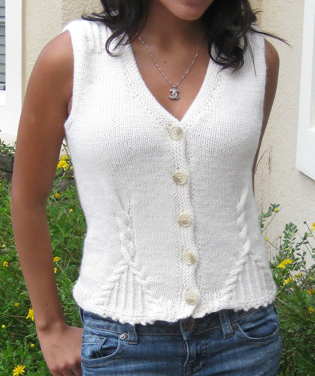 New Knitting Pattern Soleto Vest EK Home