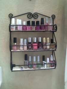 Nail polish shelf-2