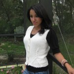 Soleto Vest Model with black shirt