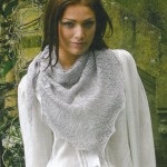 Camelot's Embrace Shawl pattern, Knit Mag.