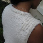 Soleto Vest shoulder close up